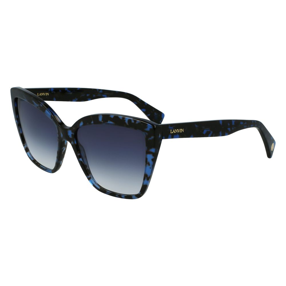 Lanvin Blaue Acetat-Sonnenbrille