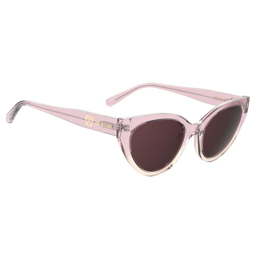 Love Moschino Multicolor Acetat-Sonnenbrille