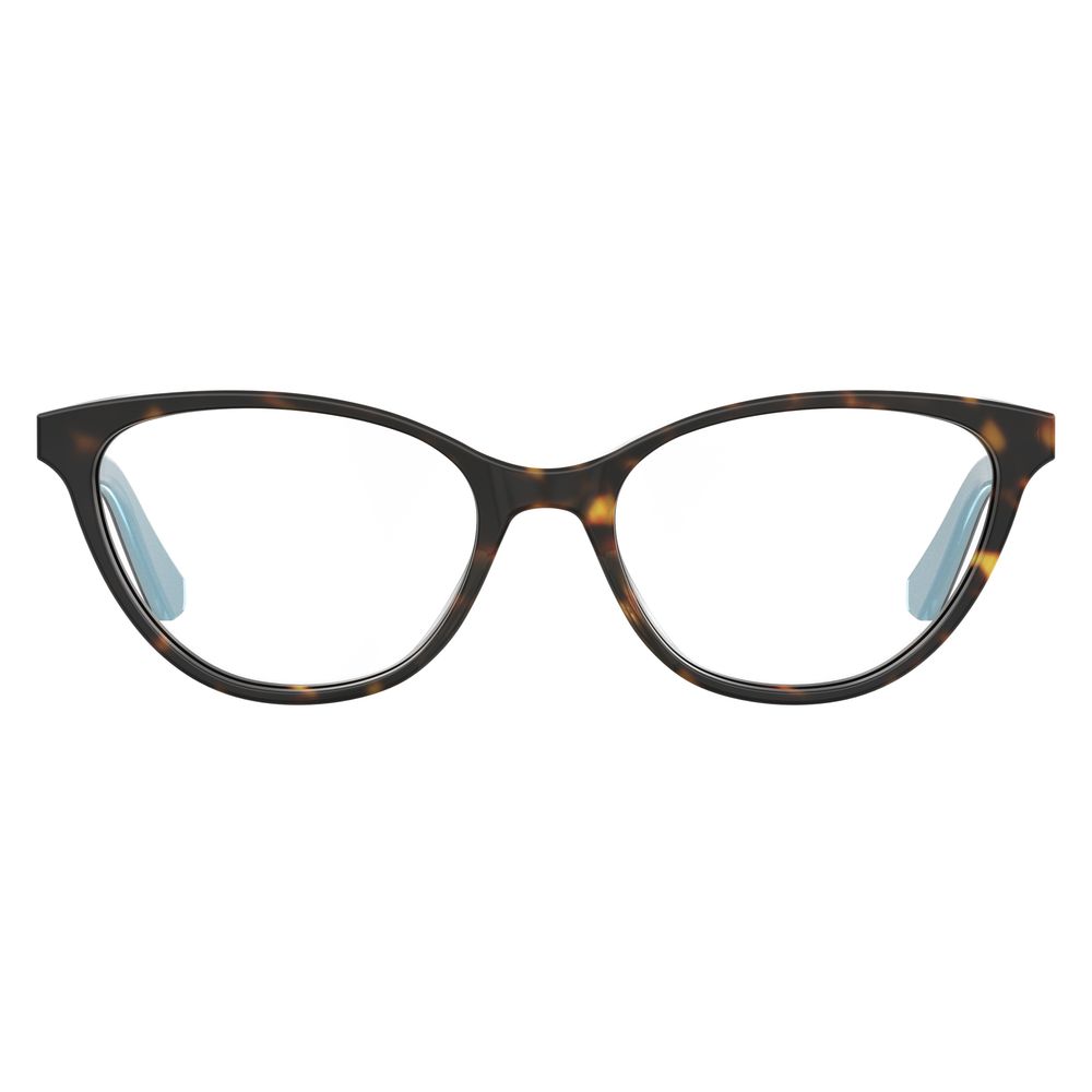 Love Moschino Braune Acetat-Rahmen