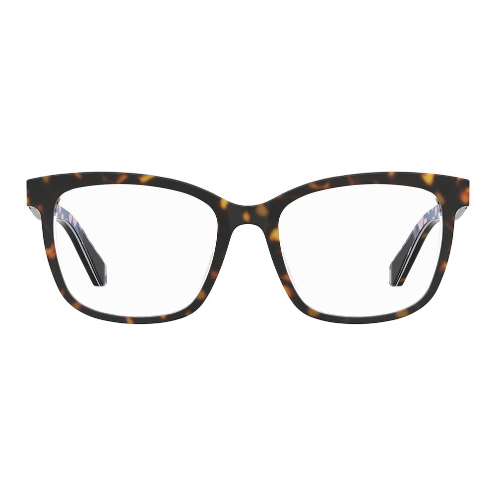 Love Moschino Braune Acetat-Rahmen