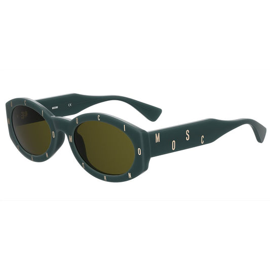 Moschino Grüne Acetat-Sonnenbrille