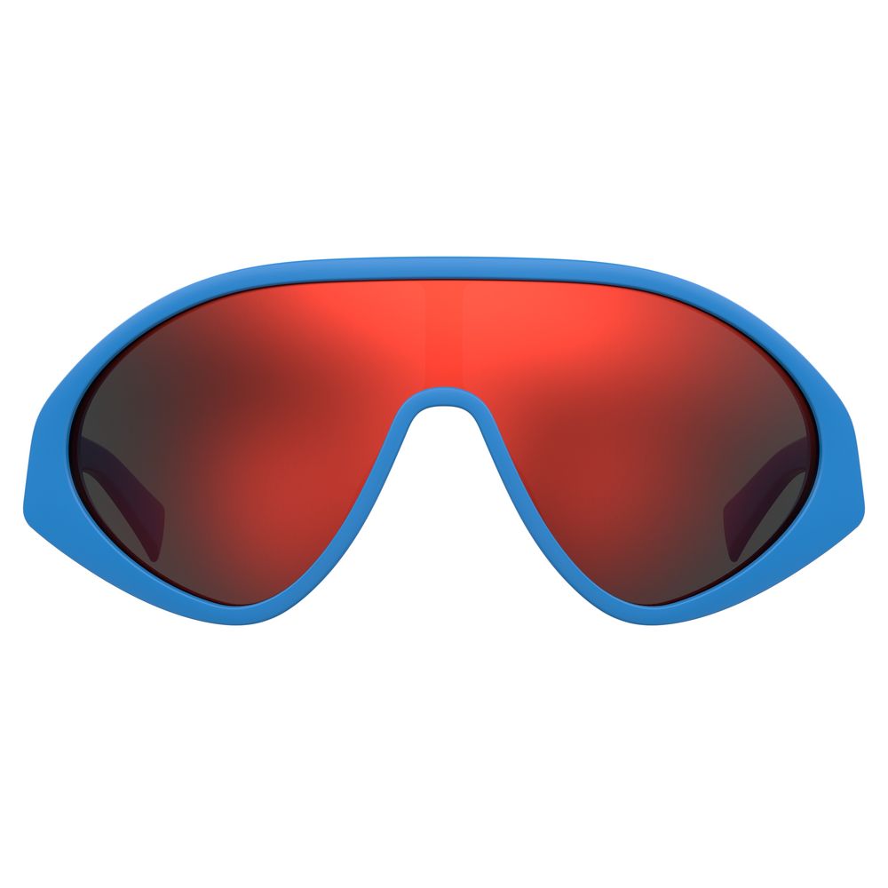 Moschino Blaue Kunstharz-Sonnenbrille