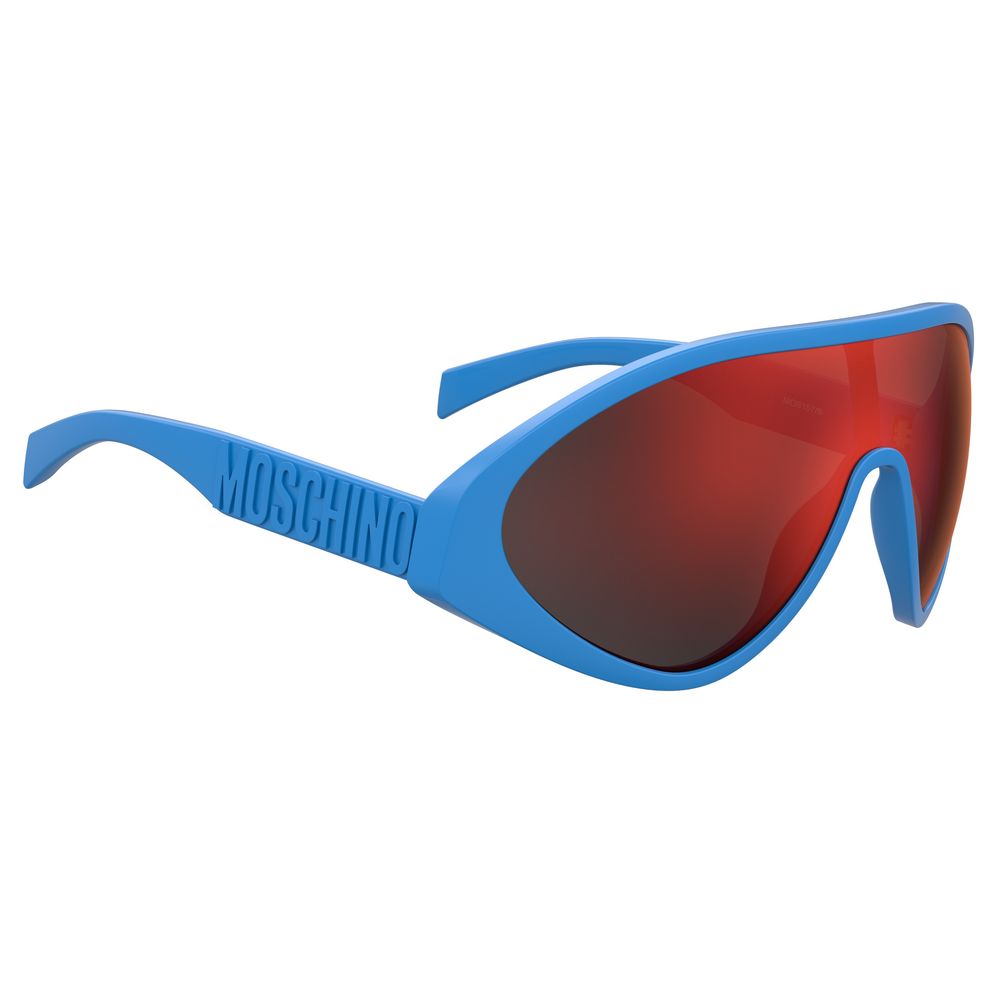 Moschino Blaue Kunstharz-Sonnenbrille