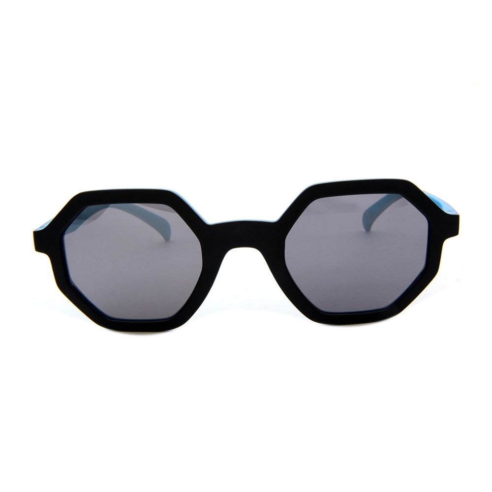 Adidas Schwarze Plastiksonnenbrille