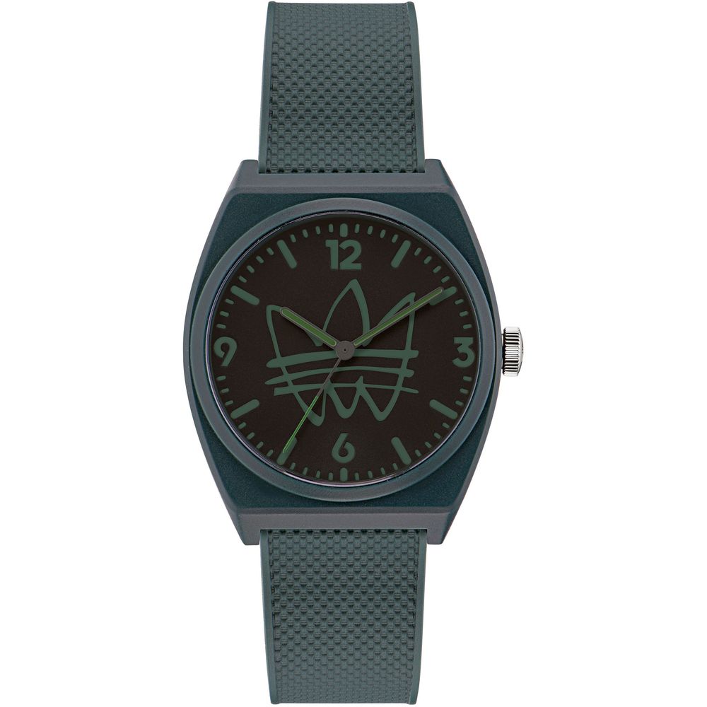 Adidas Grüne Silikon-Uhr