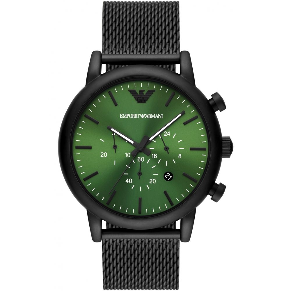 Armani Black Metal Uhr