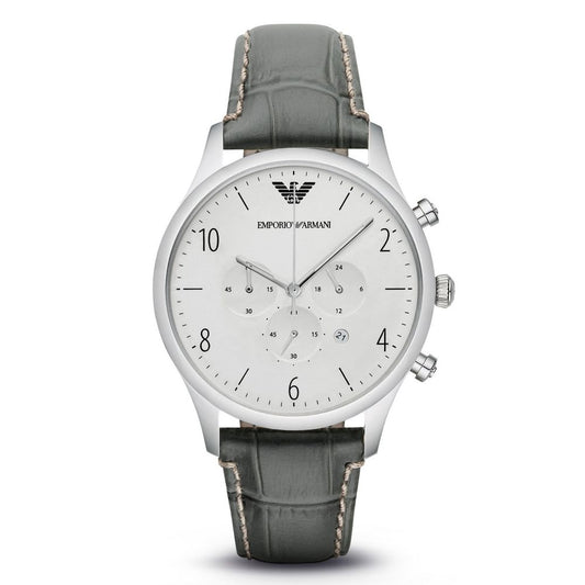 Armani Grüne Lederuhr