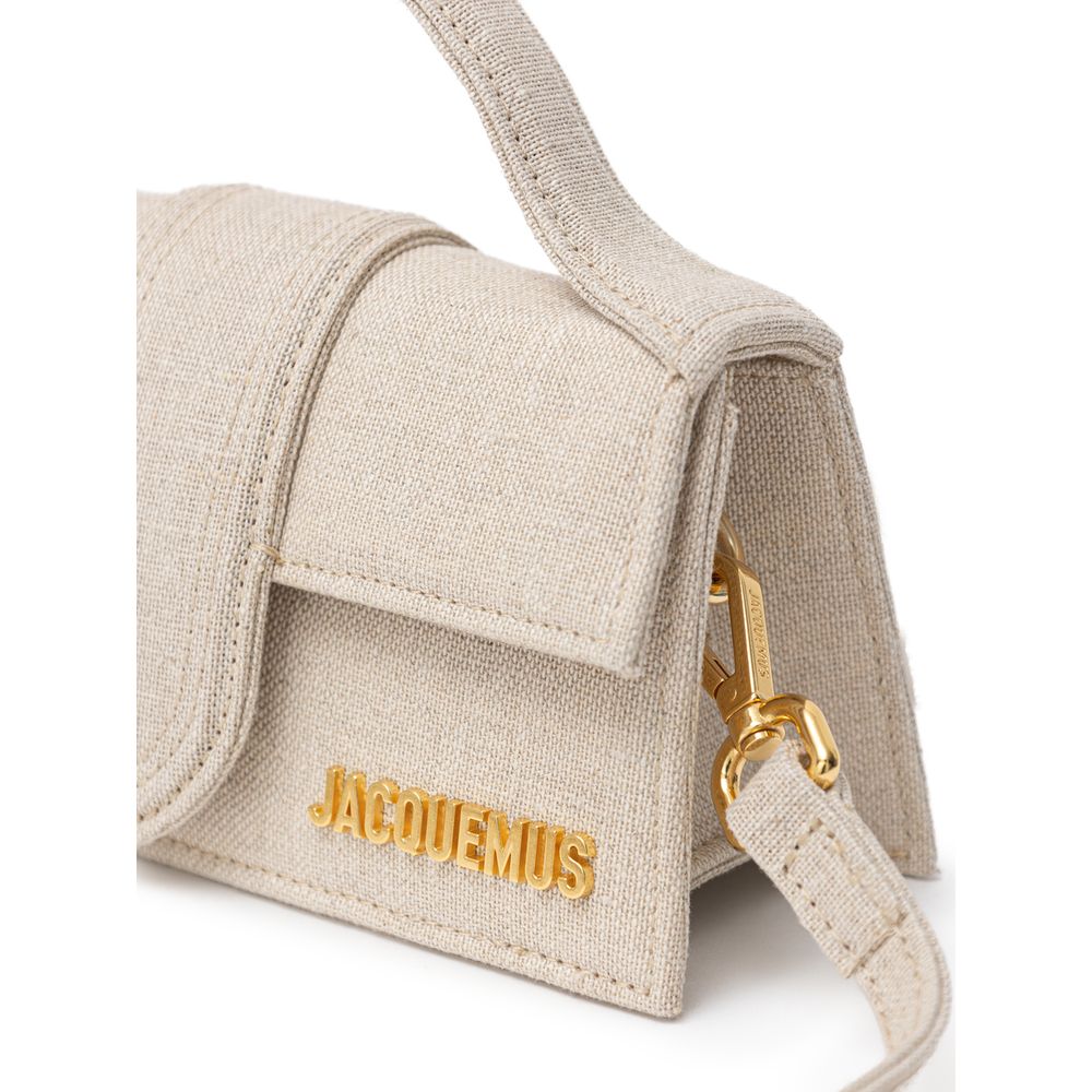 Jacquemus Beige Canvas Handtasche