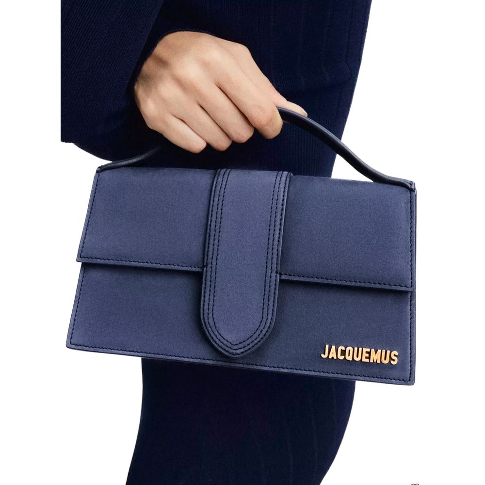 Jacquemus Marineblaue Scamosciato Handtasche