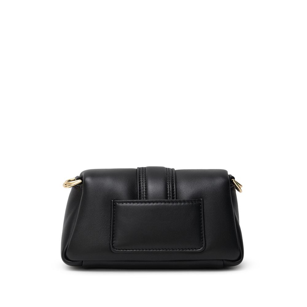 Jacquemus Schwarze Lederhandtasche