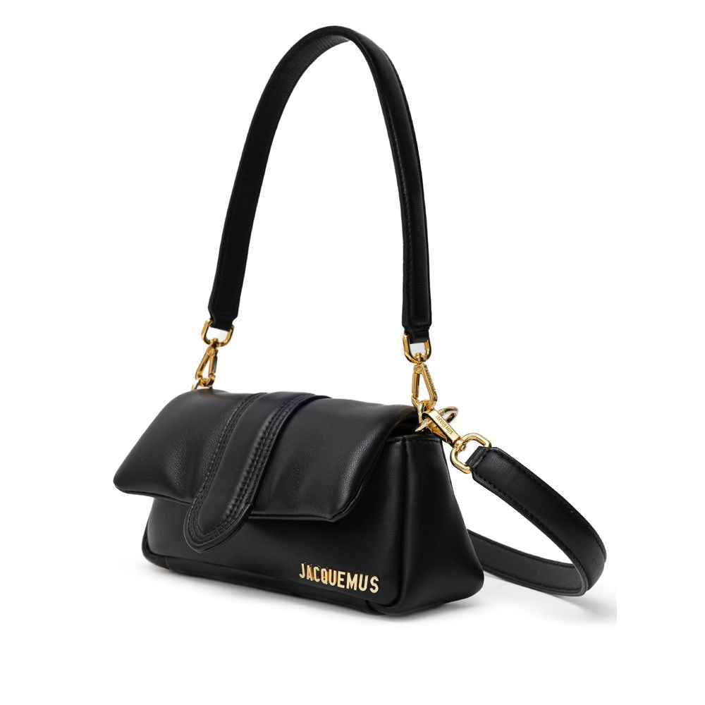 Jacquemus Schwarze Lederhandtasche