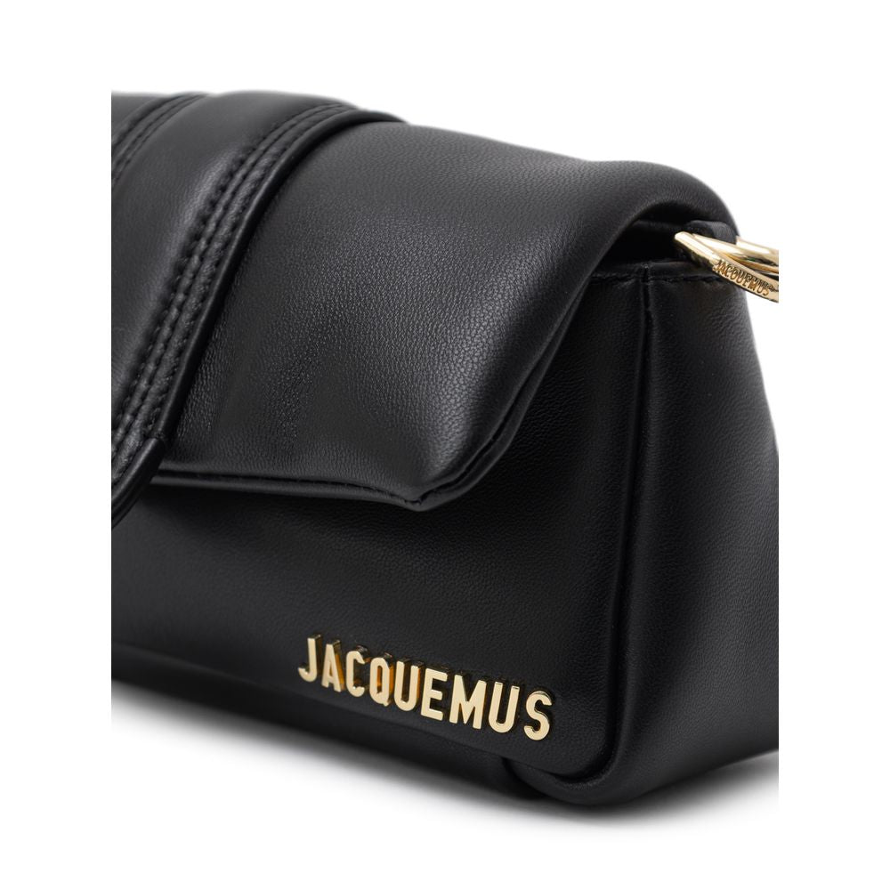 Jacquemus Schwarze Lederhandtasche