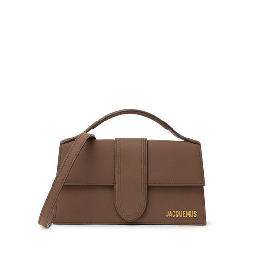 Jacquemus Braune Lederhandtasche