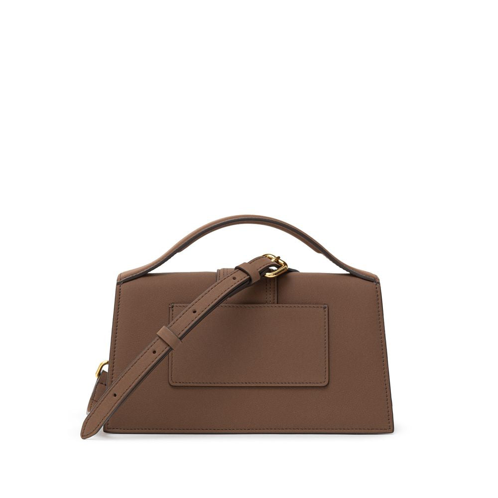 Jacquemus Braune Lederhandtasche