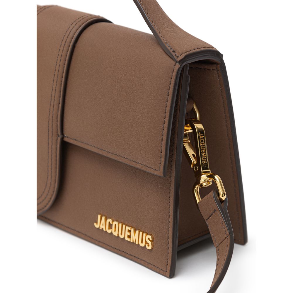 Jacquemus Braune Lederhandtasche