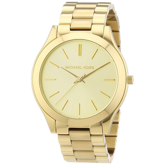 Michael Kors Gold-Stahl-Uhr