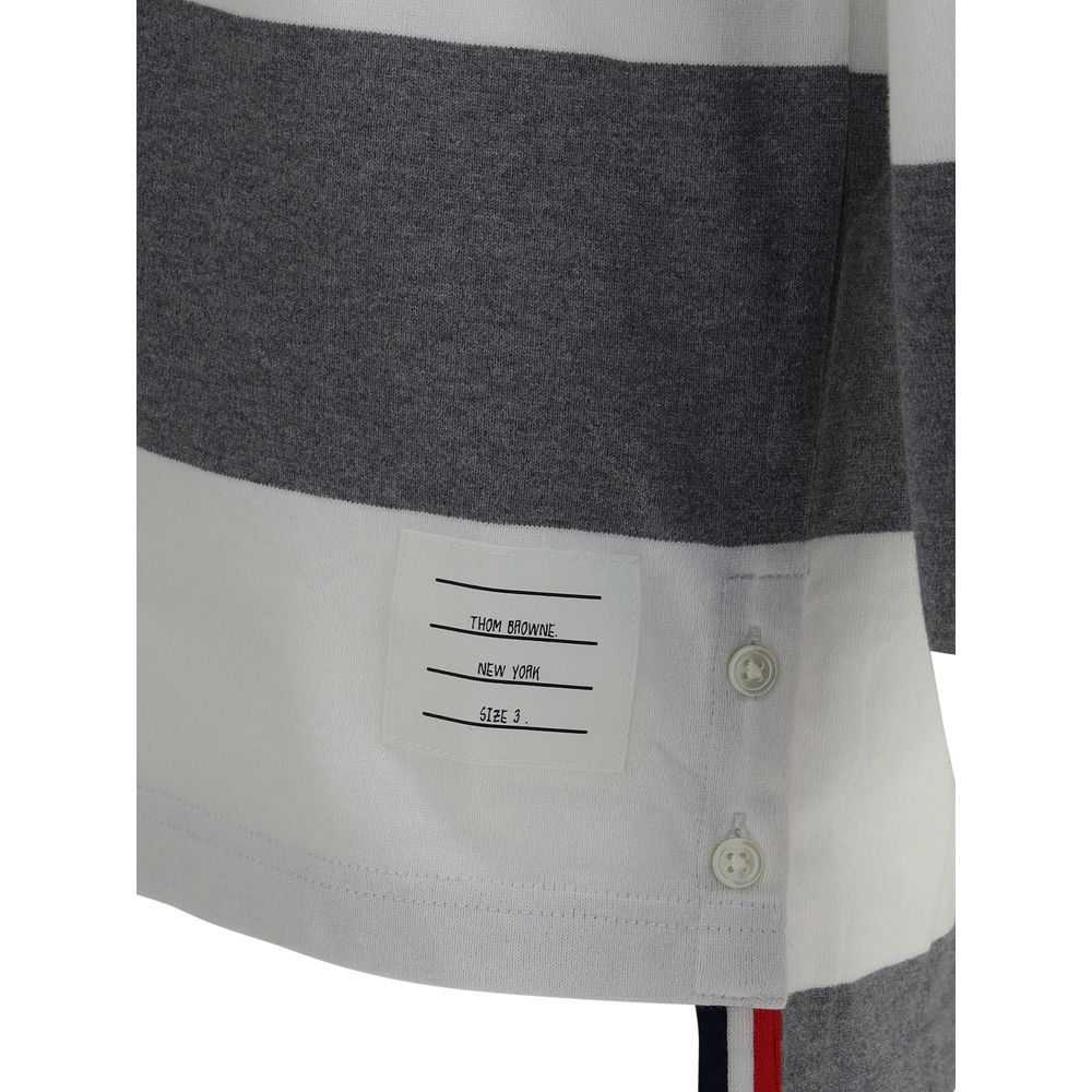 Thom Browne Langarm-Poloshirt