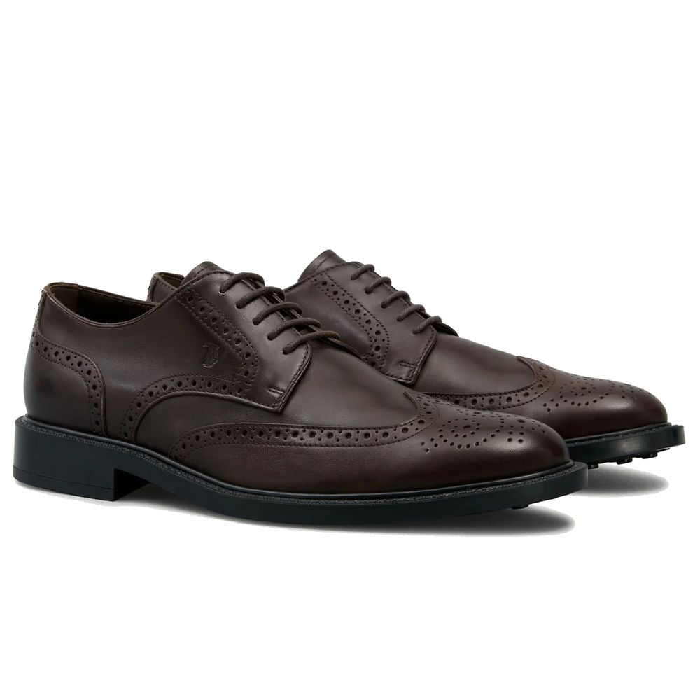 Tod's Braunes Leder Di Kalbsleder Formal