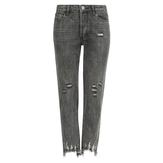 One Teaspoon Graue Baumwolljeans & Hose