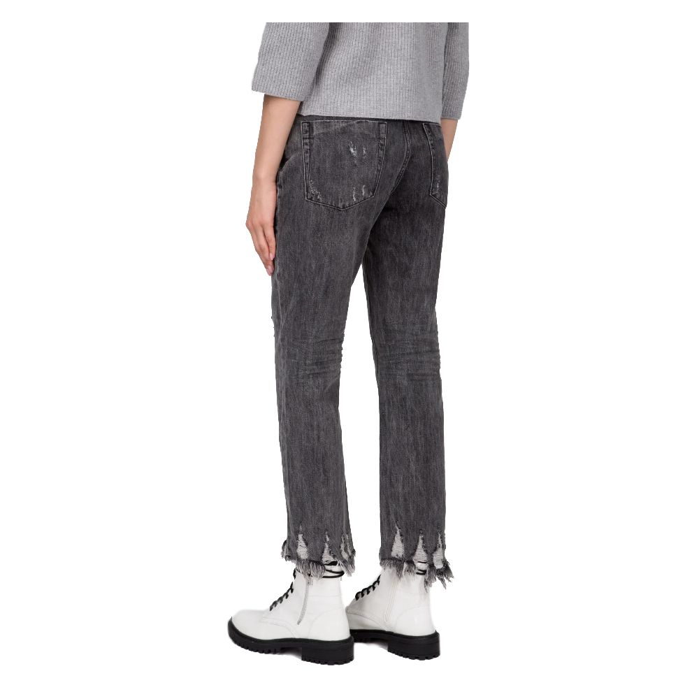 One Teaspoon Graue Baumwolljeans & Hose