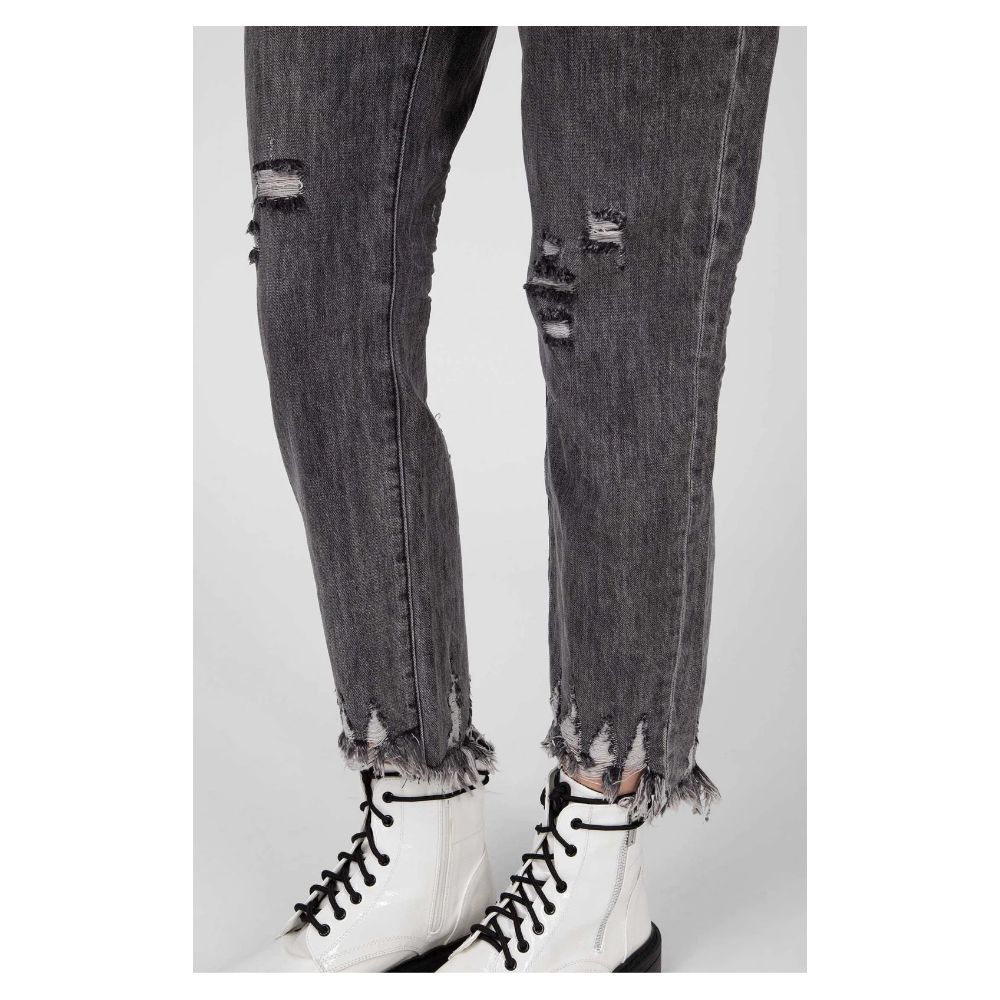 One Teaspoon Graue Baumwolljeans & Hose