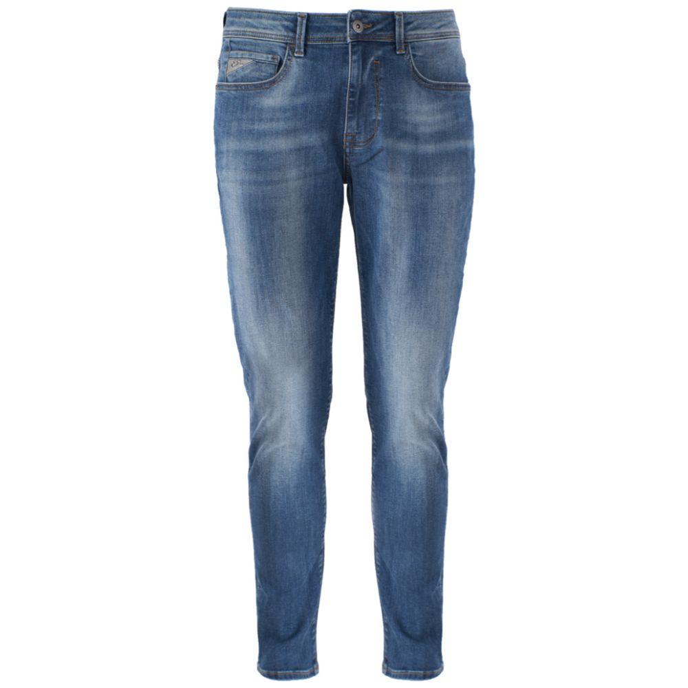 Yes Zee Blaue Baumwolljeans & Hose