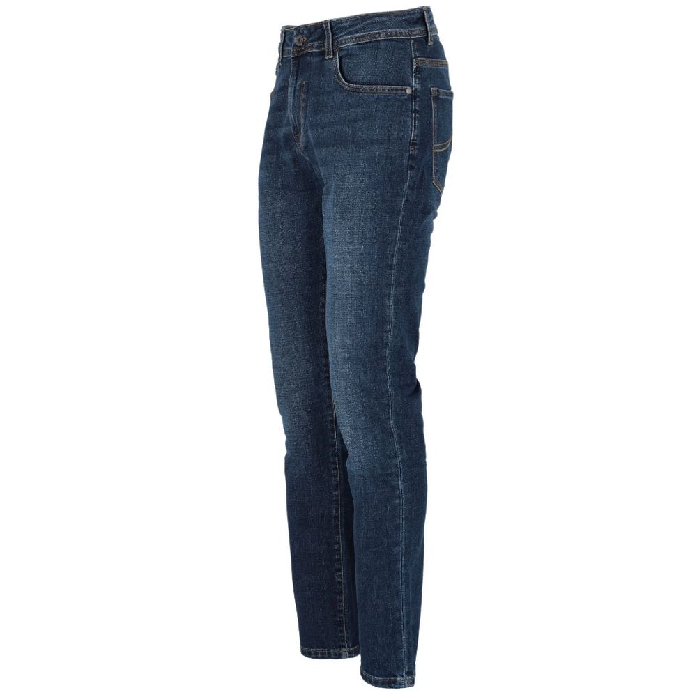 Yes Zee Blaue Baumwolljeans & Hose