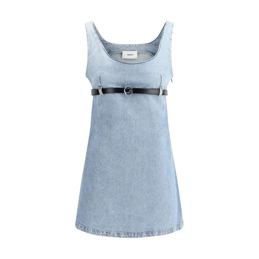 Coperni Kurzes Kleid aus Denim