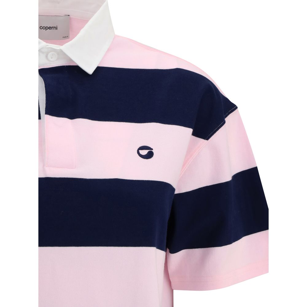 Coperni Gestreifter Polo-Pullover