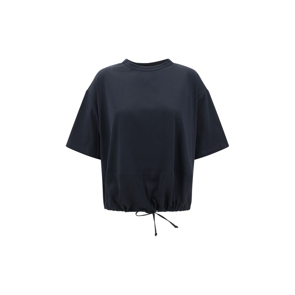 Fabiana Filippi T-Shirt mit Seidendetail