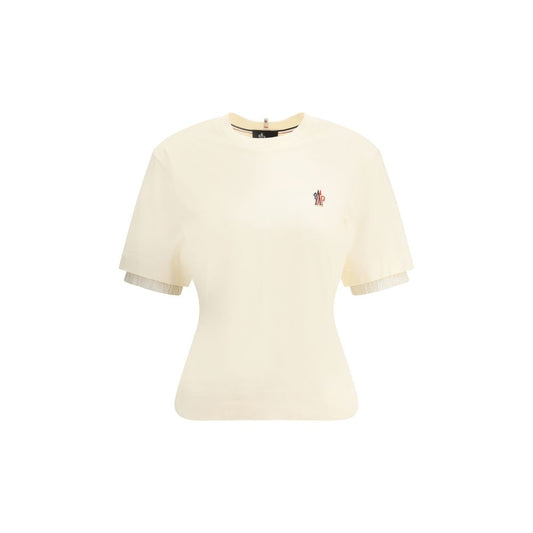 Moncler Grenoble Aufnäher mit Logo-T-Shirt