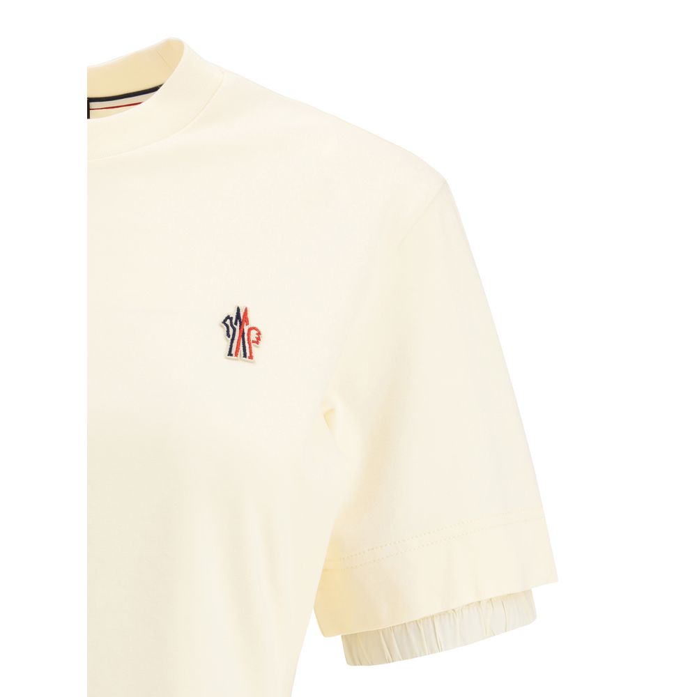 Moncler Grenoble Aufnäher mit Logo-T-Shirt