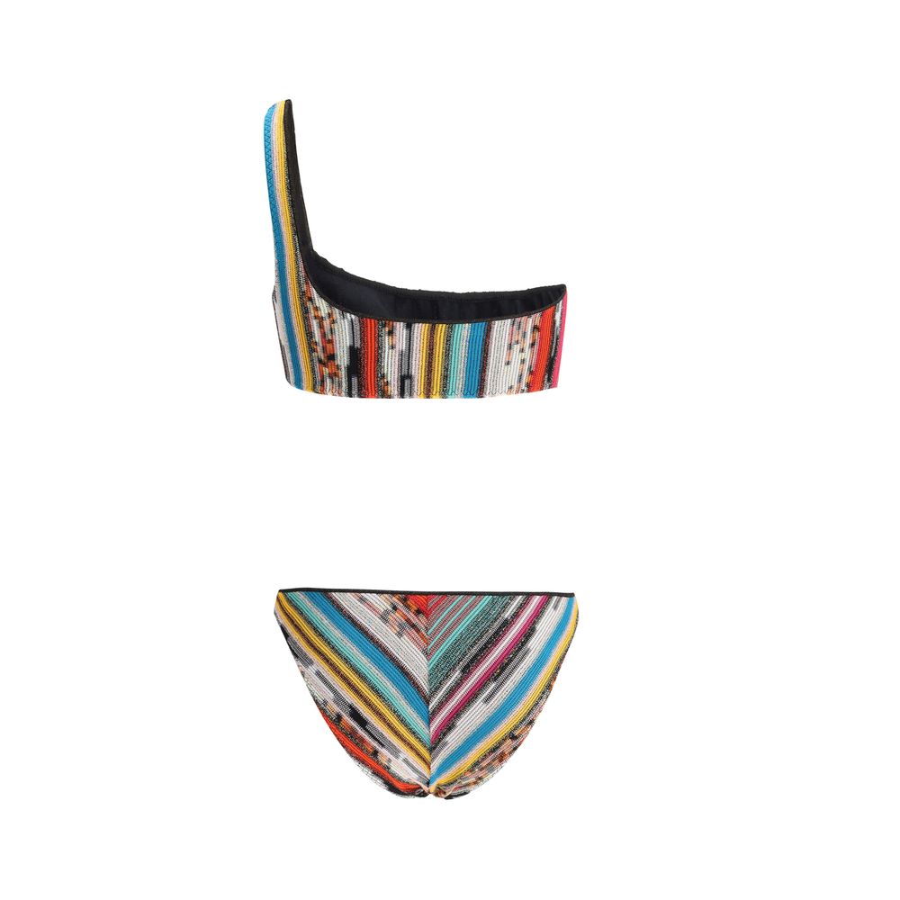 Missoni Striped Lamé Bikinit