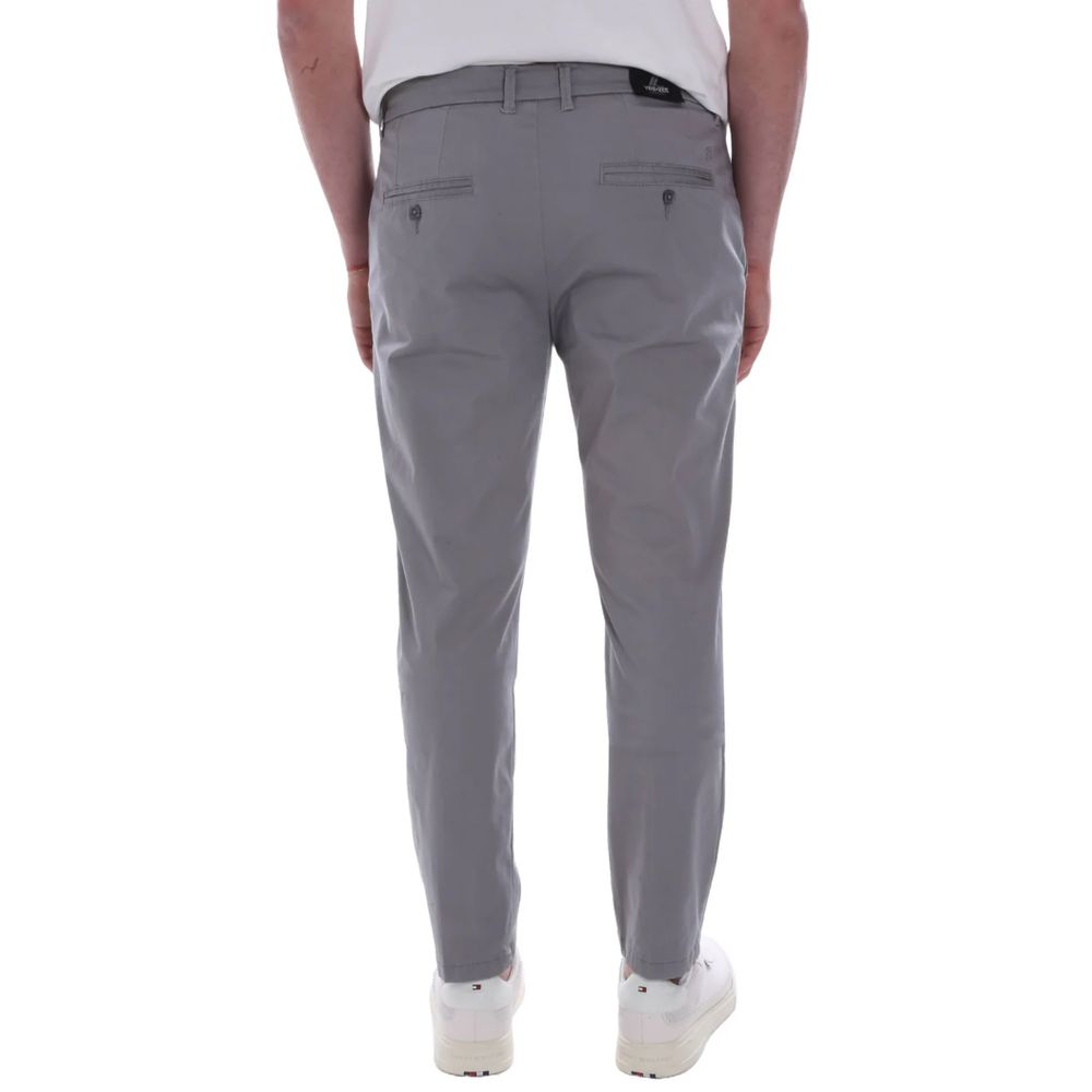 Kyllä Zee Grey Cotton Farkut &amp; Pants