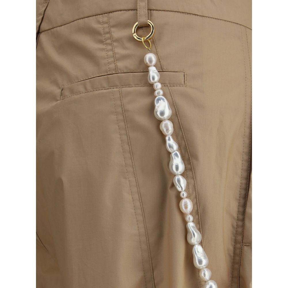 Darkpark Phebe Pearl Hose mit weitem Bein