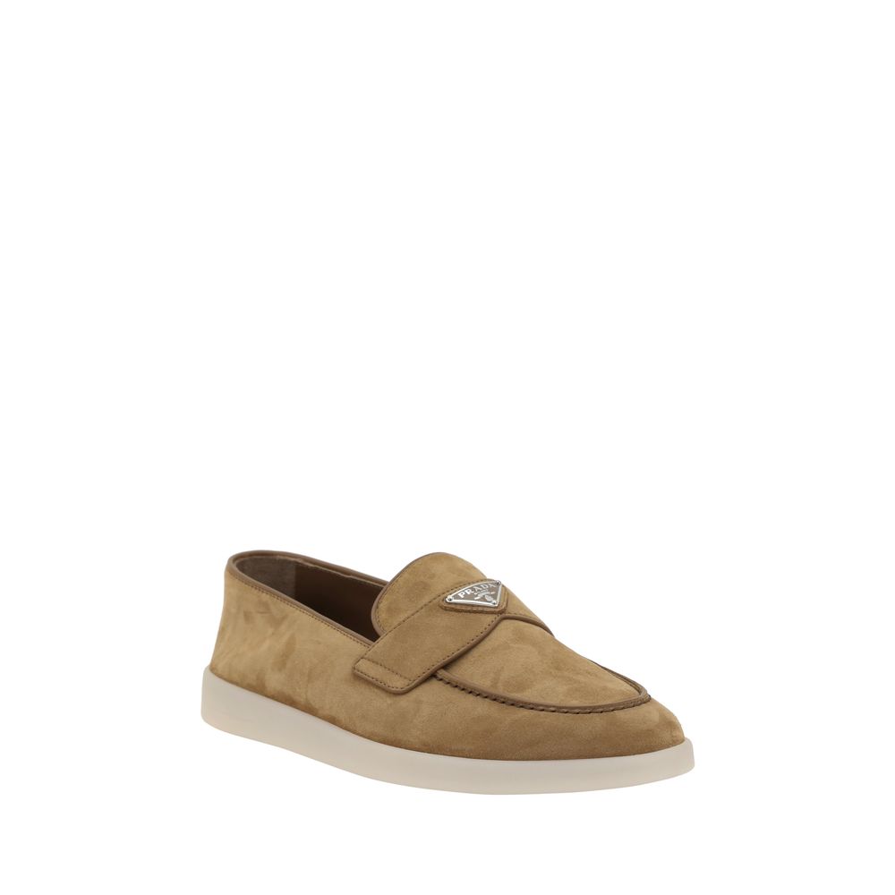 Prada Wildleder-Loafer