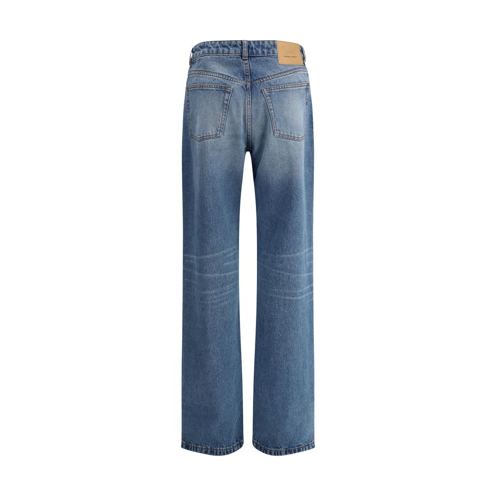 Ami Paris Jeans mit weitem Bein