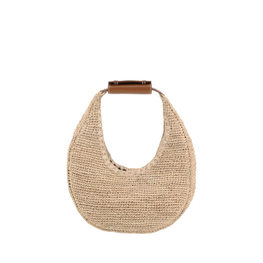 Staud Raffia Hobo Tasche