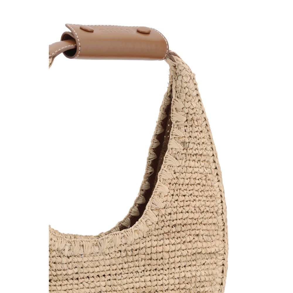 Staud Raffia Hobo Tasche