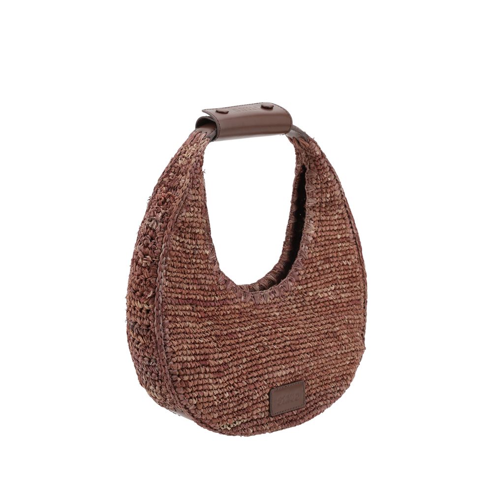 Staud Raffia Hobo Tasche