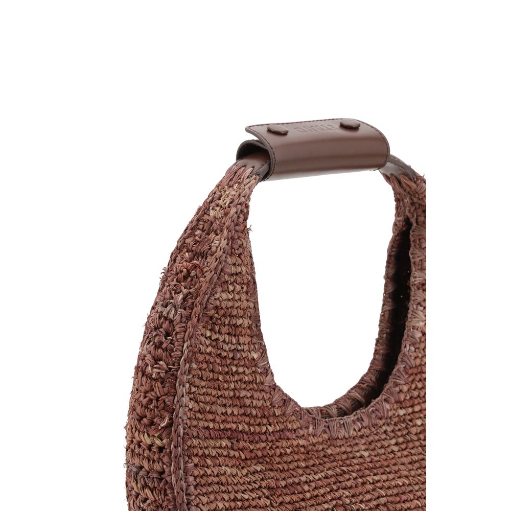 Staud Raffia Hobo Tasche