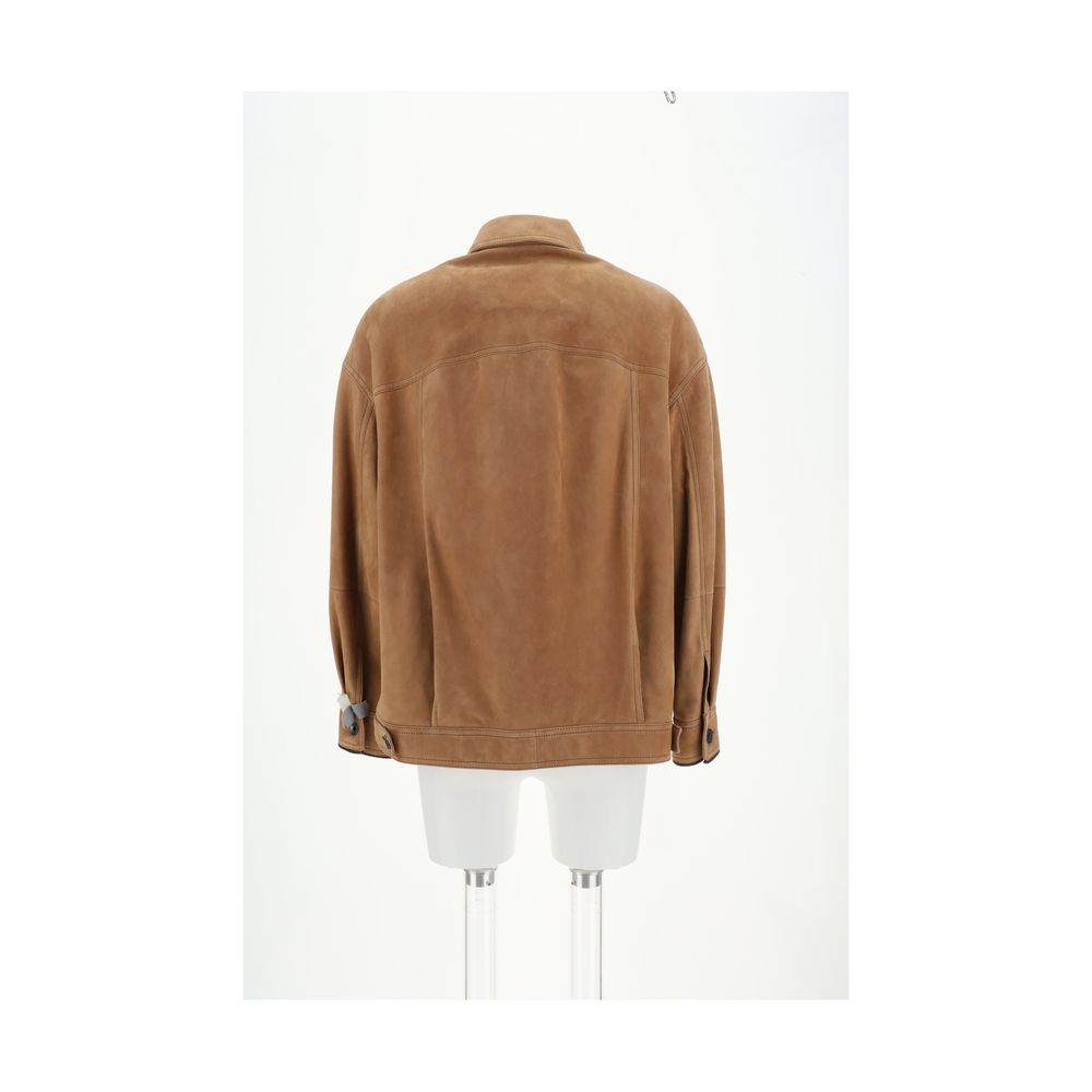 Brunello Cucinelli Wildlederjacke