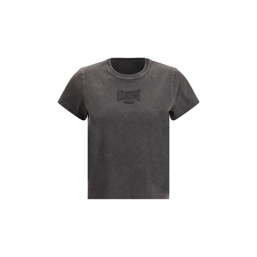 Alexander Wang Gekürztes Grafik-T-Shirt