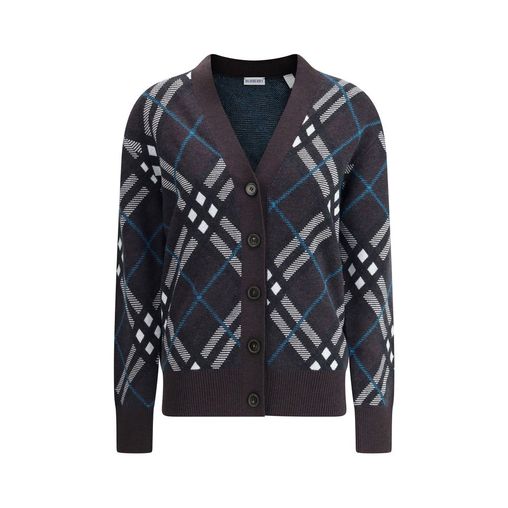 Burberry Archivio Karo Strickjacke