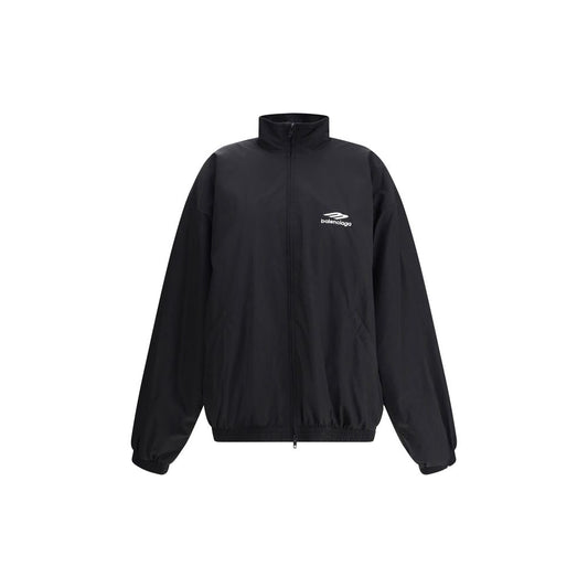 Balenciaga Jacke mit Kunstpelzfutter