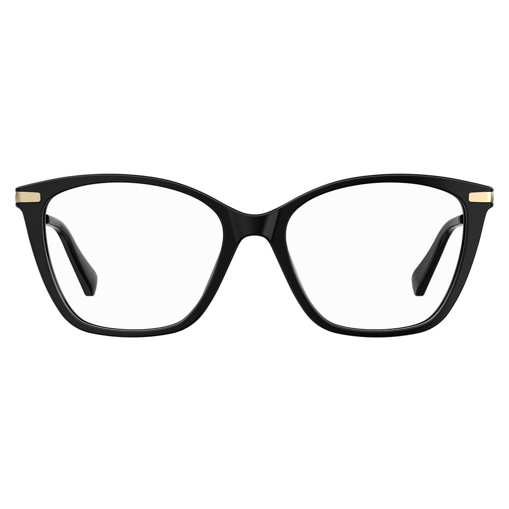 Love Moschino Schwarzer Acetat-Rahmen