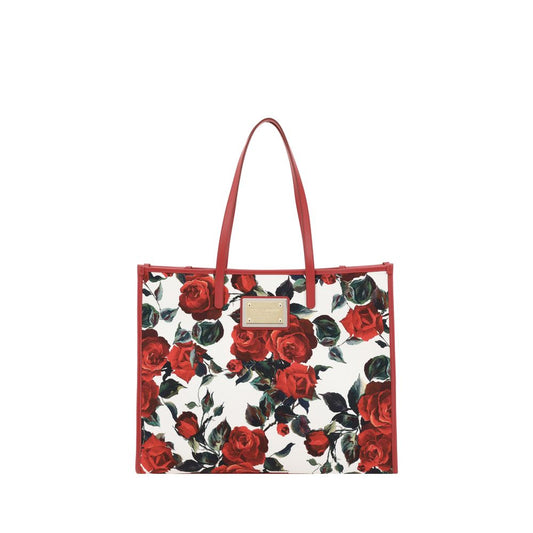 Dolce & Gabbana Tote Tasche mit Blumendruck