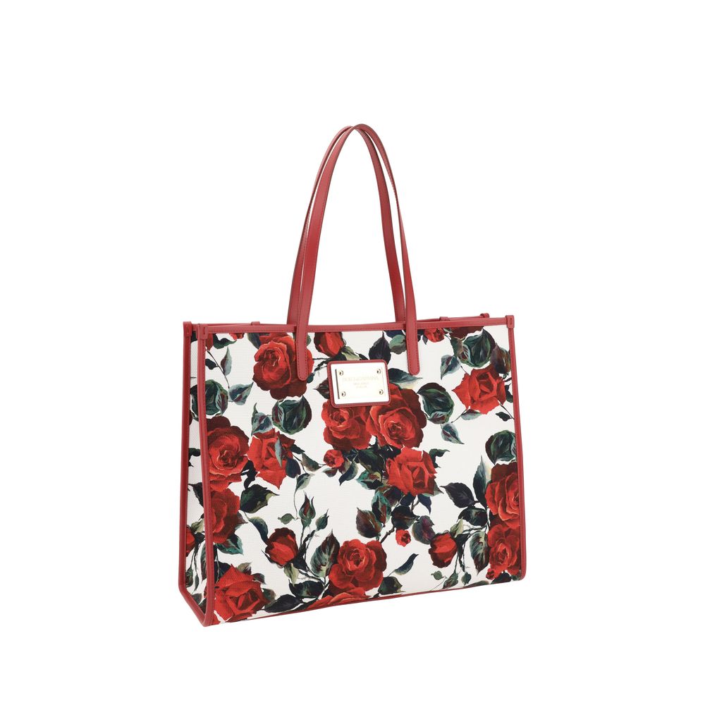 Dolce & Gabbana Tote Tasche mit Blumendruck