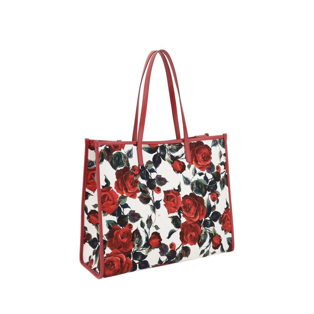 Dolce & Gabbana Tote Tasche mit Blumendruck