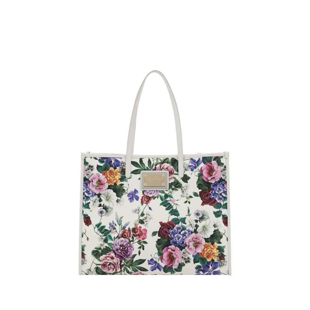 Dolce & Gabbana Tote Tasche mit Blumendruck